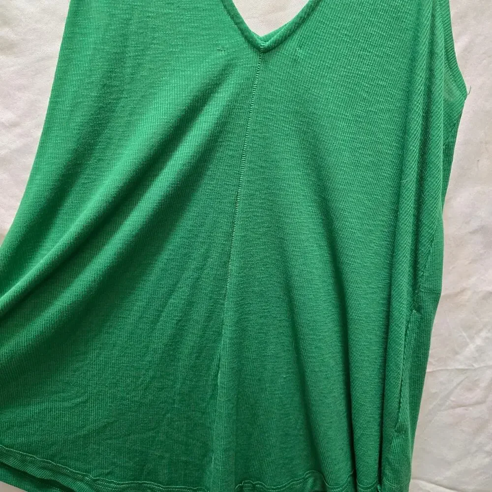 Free People Green Midi Slip Dress
